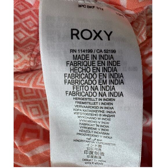 ROXY Strapless Romper Pink Medium - Picture 6 of 8